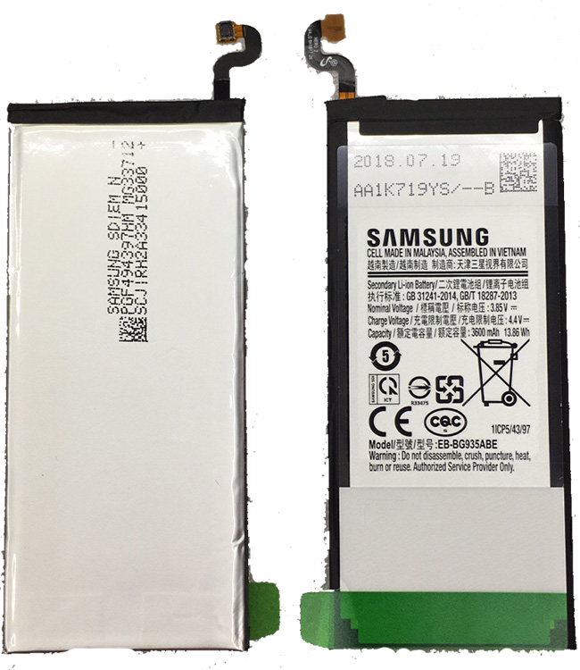 samsung s7 edge battery replacement cost